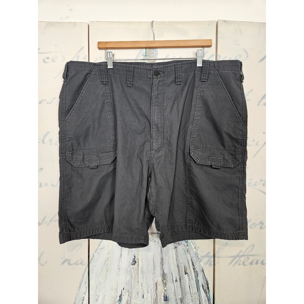 George Cargo Shorts 44 Dark Gray Stretch Utility Gorpcore Hiking Outdoor Mens